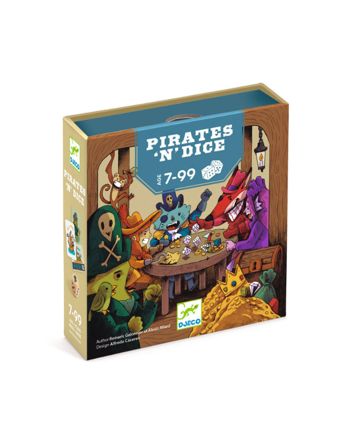 DJECO – Pirates’n’dice – Jeu de dés et de défis pour enfant