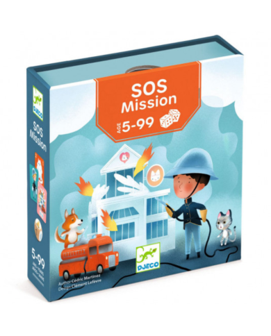 DJECO – S.O.S. Mission – Jeu de dés et de stratégie pour enfants DJECO – S.O.S. Mission – Jeu de dés et de stratégie pour enfants