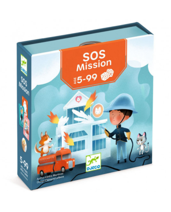 DJECO – SOS Mission – Jeu de dés et de stratégie pour enfants