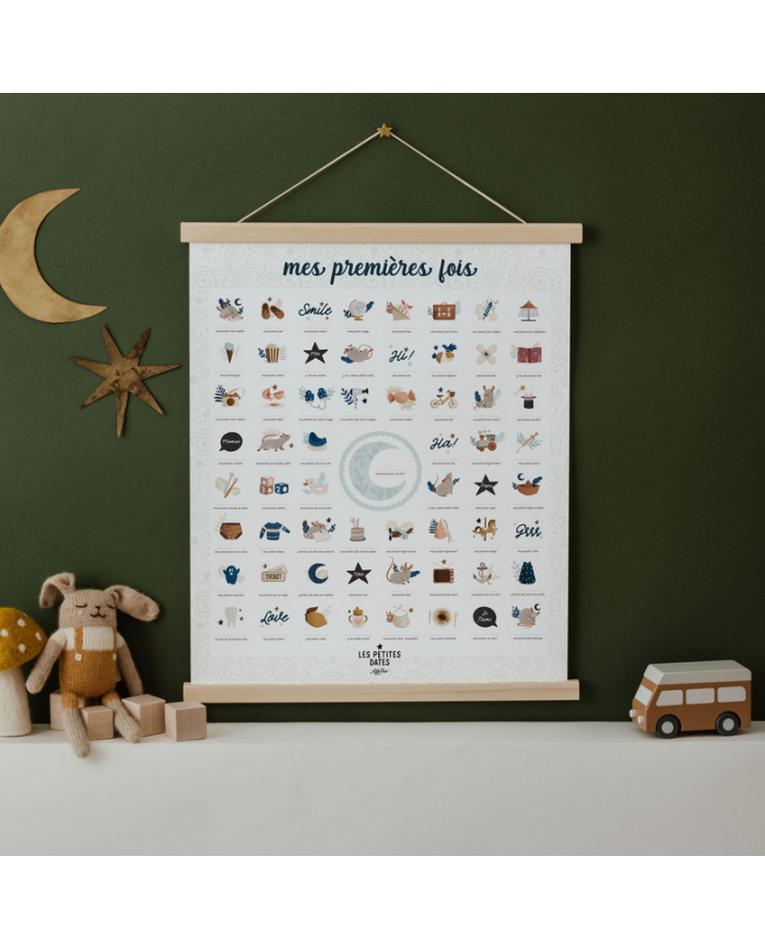 LES PETITES DATES - Affiche Mes premières fois - Souris Cobalt