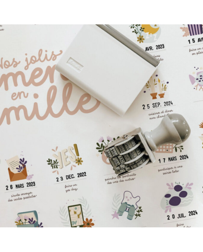 LES PETITES DATES - Affiche Mes premières fois - Nos jolis moments en famille