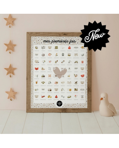 LES PETITES DATES - Affiche Mes premières fois - Ourson