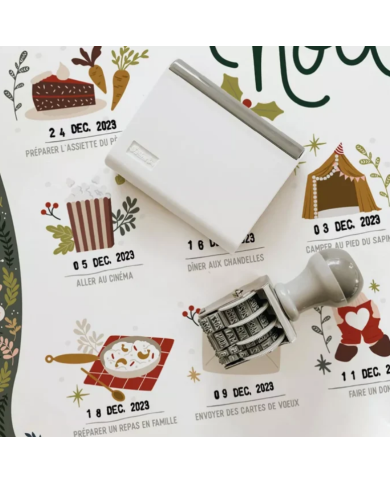 LES PETITES DATES - Affichette activités de l’avent – Joyeux Noël