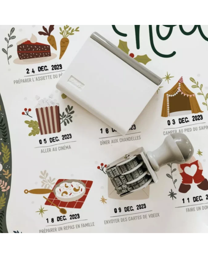 LES PETITES DATES - Affichette activités de l’avent – Joyeux Noël