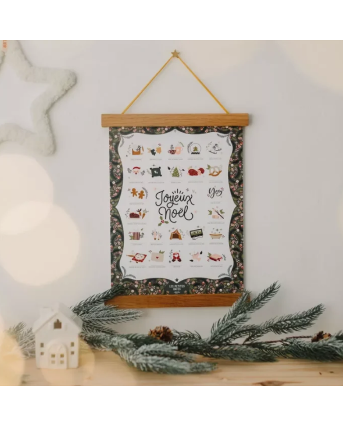 LES PETITES DATES - Affichette activités de l’avent – Joyeux Noël