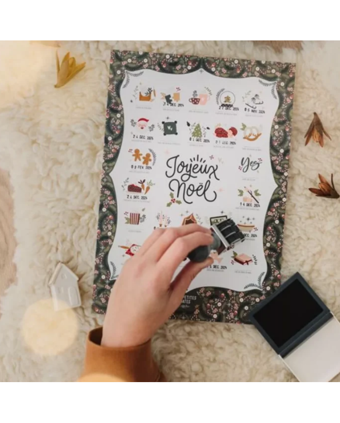 LES PETITES DATES - Affichette activités de l’avent – Joyeux Noël