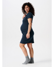 NOPPIES - Robe pyjama d'allaitement TAMI - Bleu nuit