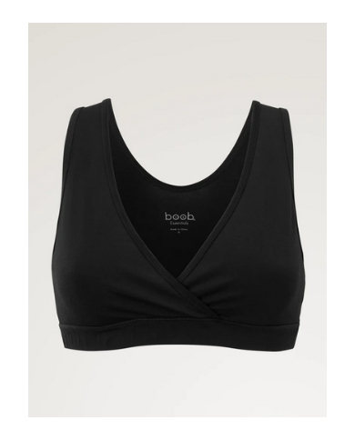BOOB - Brassièrede maternité et d’allaitement en coton biologique - Noir
