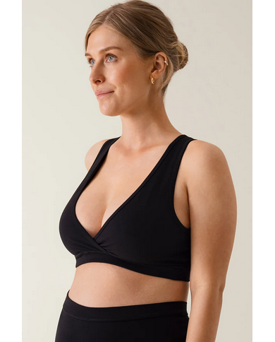 BOOB - Brassière de maternité et d’allaitement en coton biologique - Noir