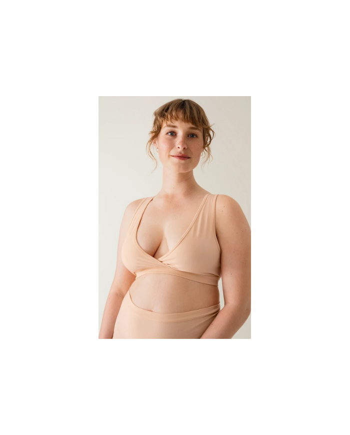 BOOB - Brassière de maternité et d’allaitement en coton biologique - Beige