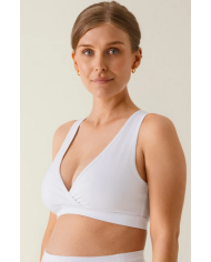 BOOB - Brassière de maternité et d’allaitement en coton biologique - Blanc