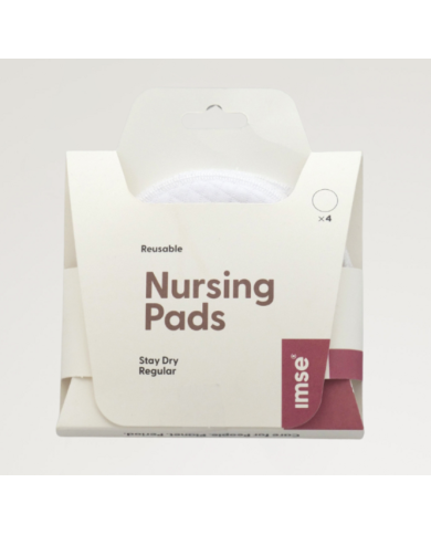 IMSE VISME - Coussinets d’allaitement lavables Stay Dry en coton bio