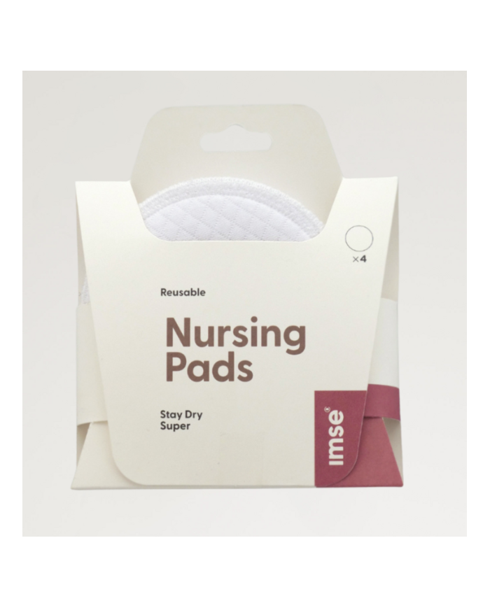 IMSE VISME - Coussinets d’allaitement lavables Stay Dry en coton bio