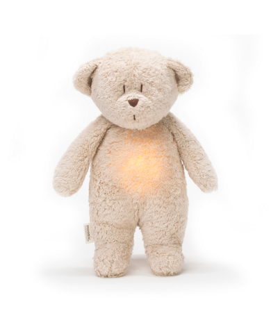 MOONIE - Veilleuse ourson apaisant bio