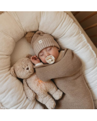 MOONIE - Veilleuse ourson apaisant bio