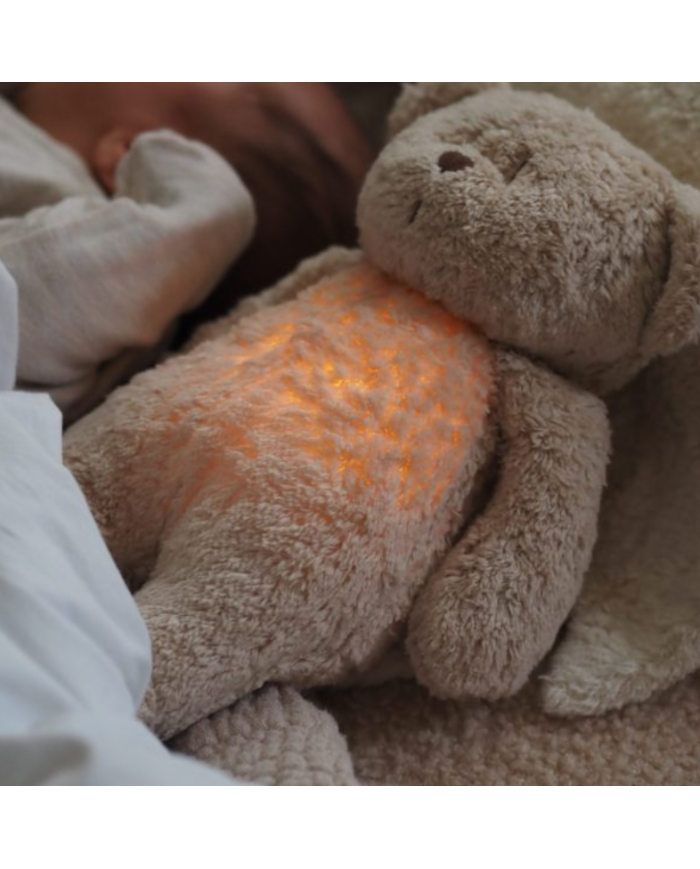 MOONIE - Veilleuse ourson apaisant bio