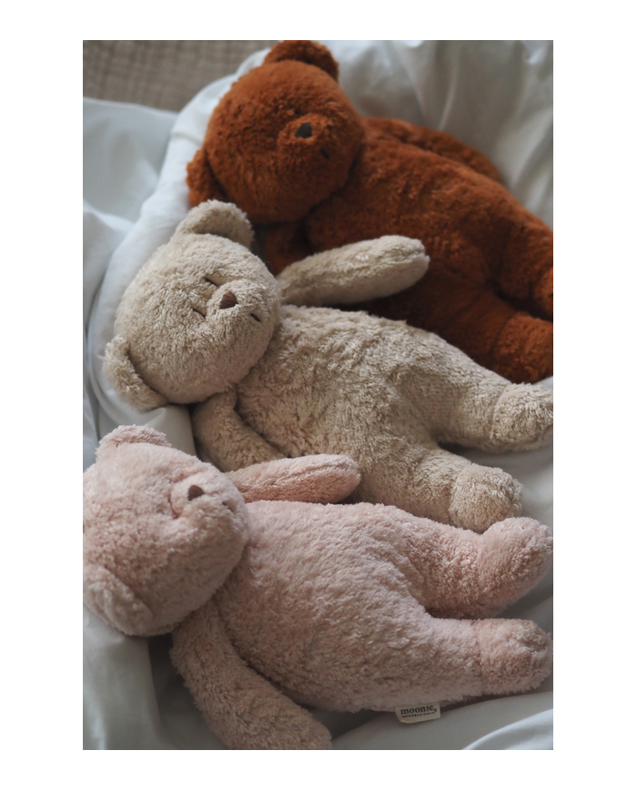 MOONIE - Veilleuse ourson apaisant bio