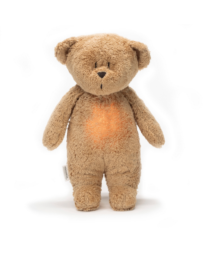 MOONIE - Veilleuse ourson apaisant bio