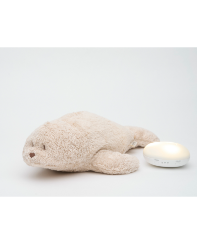 MOONIE - Veilleuse phoque apaisant bio