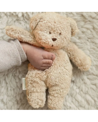 MOONIE - Petit ours sensoriel en coton bio
