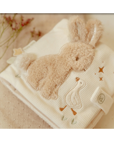 LITTLE DUTCH – Livre d'activités en tissu – Baby Bunny