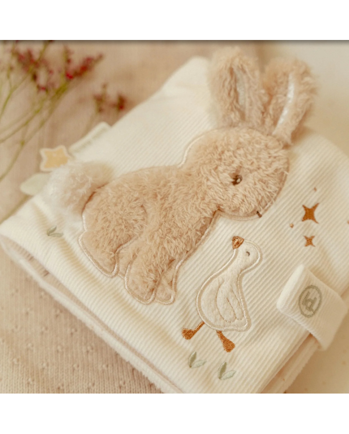 LITTLE DUTCH – Livre d'activités en tissu – Baby Bunny