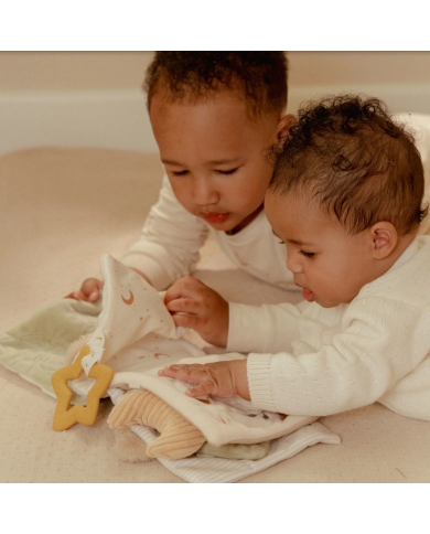 LITTLE DUTCH – Livre d'activités en tissu – Baby Bunny