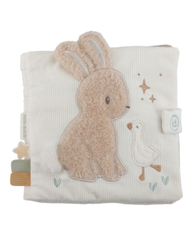 LITTLE DUTCH – Livre d'activités en tissu – Baby Bunny