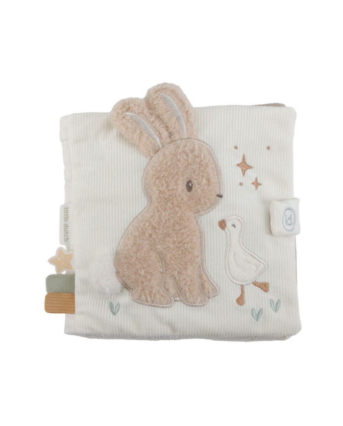 LITTLE DUTCH – Livre d'activités en tissu – Baby Bunny
