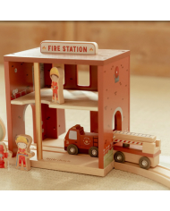 LITTLE DUTCH - Caserne de pompiers en bois