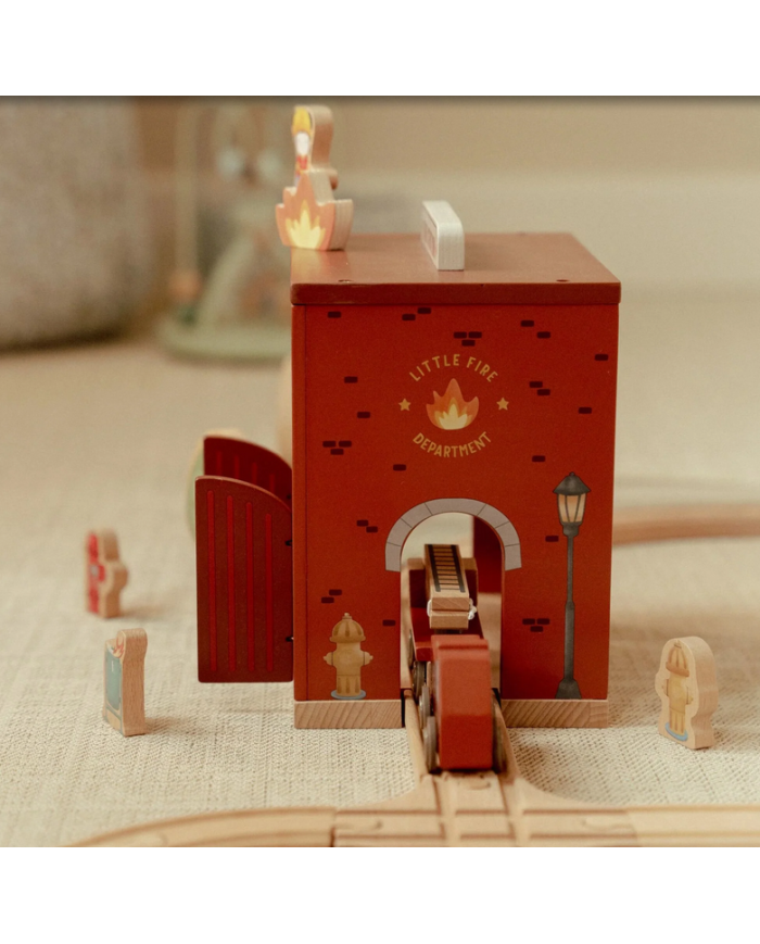 LITTLE DUTCH - Caserne de pompiers en bois