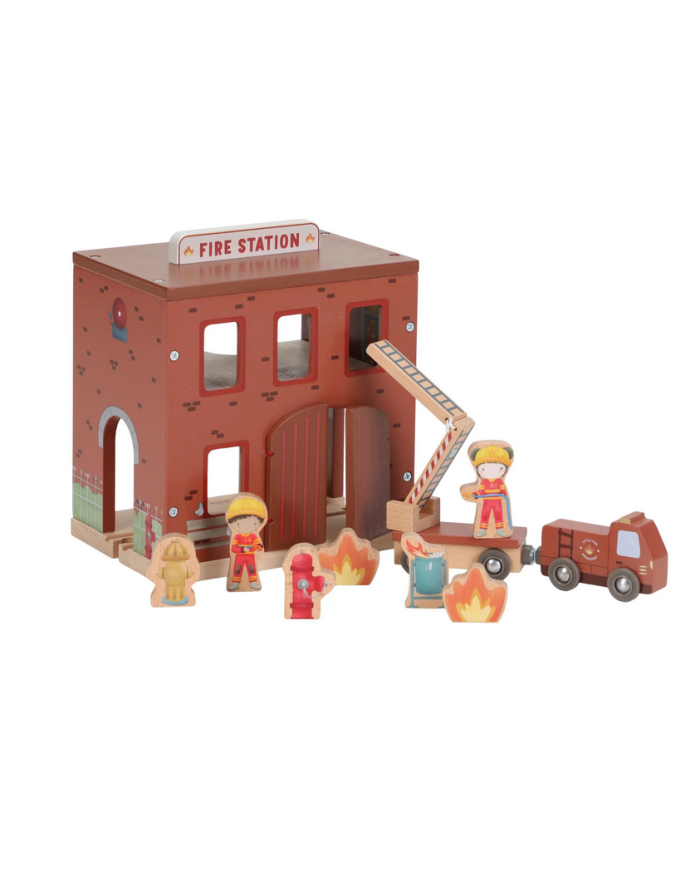 LITTLE DUTCH - Caserne de pompiers en bois