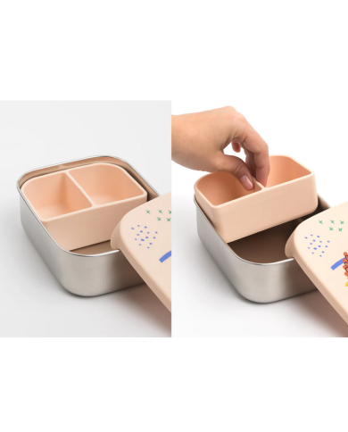 THE COTTON CLOUD - Boîte à repas avec compartiments - Teckel