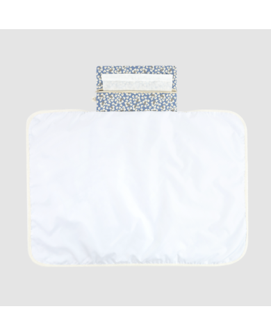 NOBODINOZ - Tapis à langer nomade imperméable en coton bio - Mozart