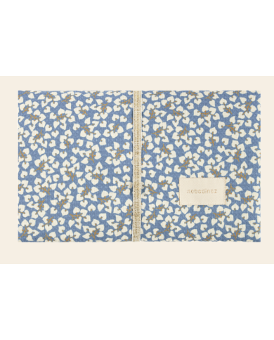 NOBODINOZ - Tapis à langer nomade imperméable en coton bio - Mozart