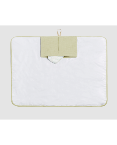 NOBODINOZ - Tapis à langer nomade imperméable en coton bio - Mozart