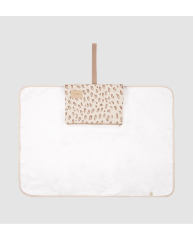 NOBODINOZ - Tapis à langer nomade imperméable en coton bio - Hyde Park