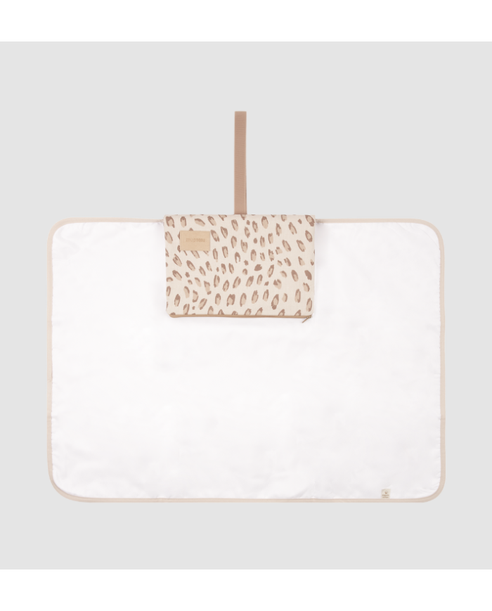 NOBODINOZ - Tapis à langer nomade imperméable en coton bio - Hyde Park