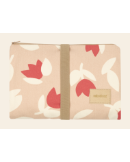 NOBODINOZ - Tapis à langer nomade imperméable en coton bio - Hyde Park