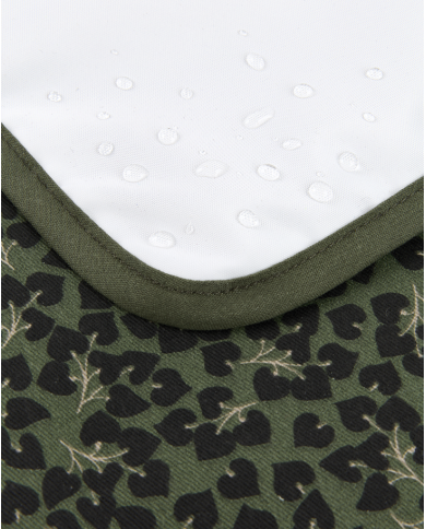 NOBODINOZ - Tapis à langer nomade imperméable en coton bio - Hyde Park