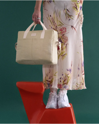 NOBODINOZ - Sac à langer imperméable en coton bio - Gala