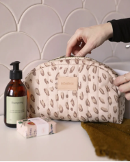 NOBODINOZ - Sac à langer imperméable pour poussette en coton bio - Hyde Park