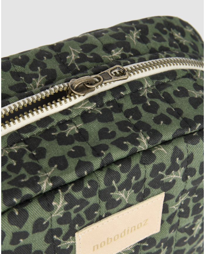 NOBODINOZ - Trousse de toilette imperméable en coton bio - Hyde Park