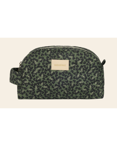 NOBODINOZ - Trousse de toilette imperméable en coton bio - Hyde Park