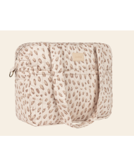 NOBODINOZ - Sac à langer imperméable pour poussette en coton bio - Hyde Park