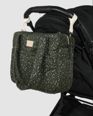 NOBODINOZ - Sac à langer imperméable pour poussette en coton bio - Hyde Park