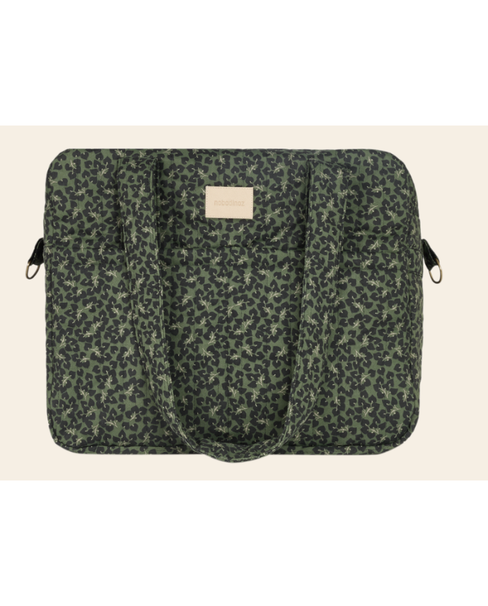 NOBODINOZ - Sac à langer imperméable pour poussette en coton bio - Hyde Park