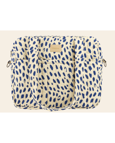 NOBODINOZ - Sac à langer imperméable pour poussette en coton bio - Hyde Park