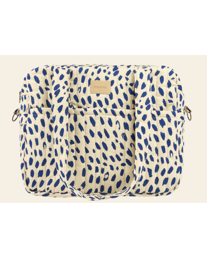 NOBODINOZ - Sac à langer imperméable pour poussette en coton bio - Hyde Park