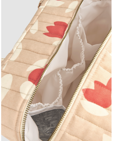 NOBODINOZ - Sac à langer imperméable pour poussette en coton bio - Hyde Park